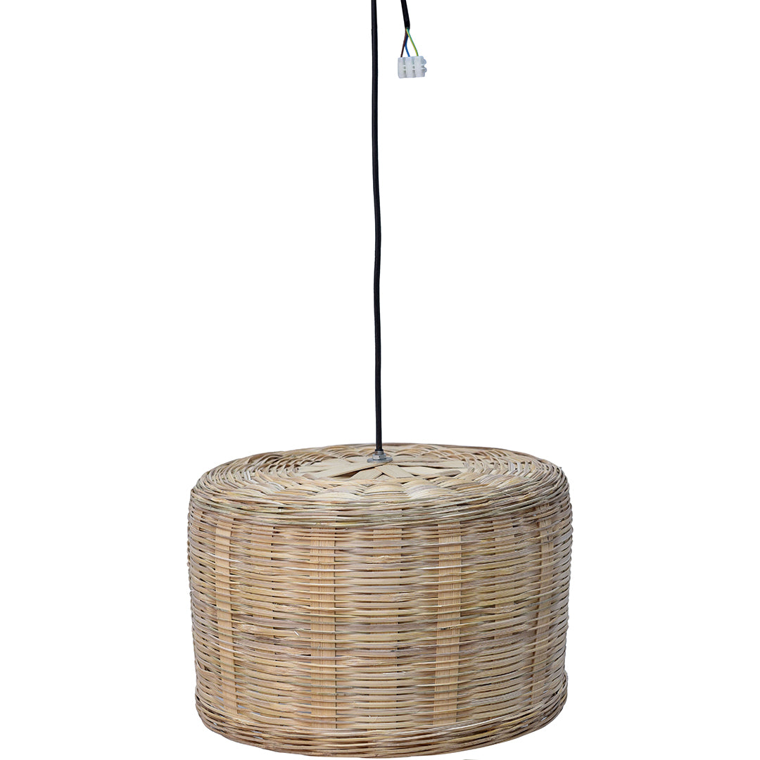 Natura loftlampe i naturfarvet bambus - medium